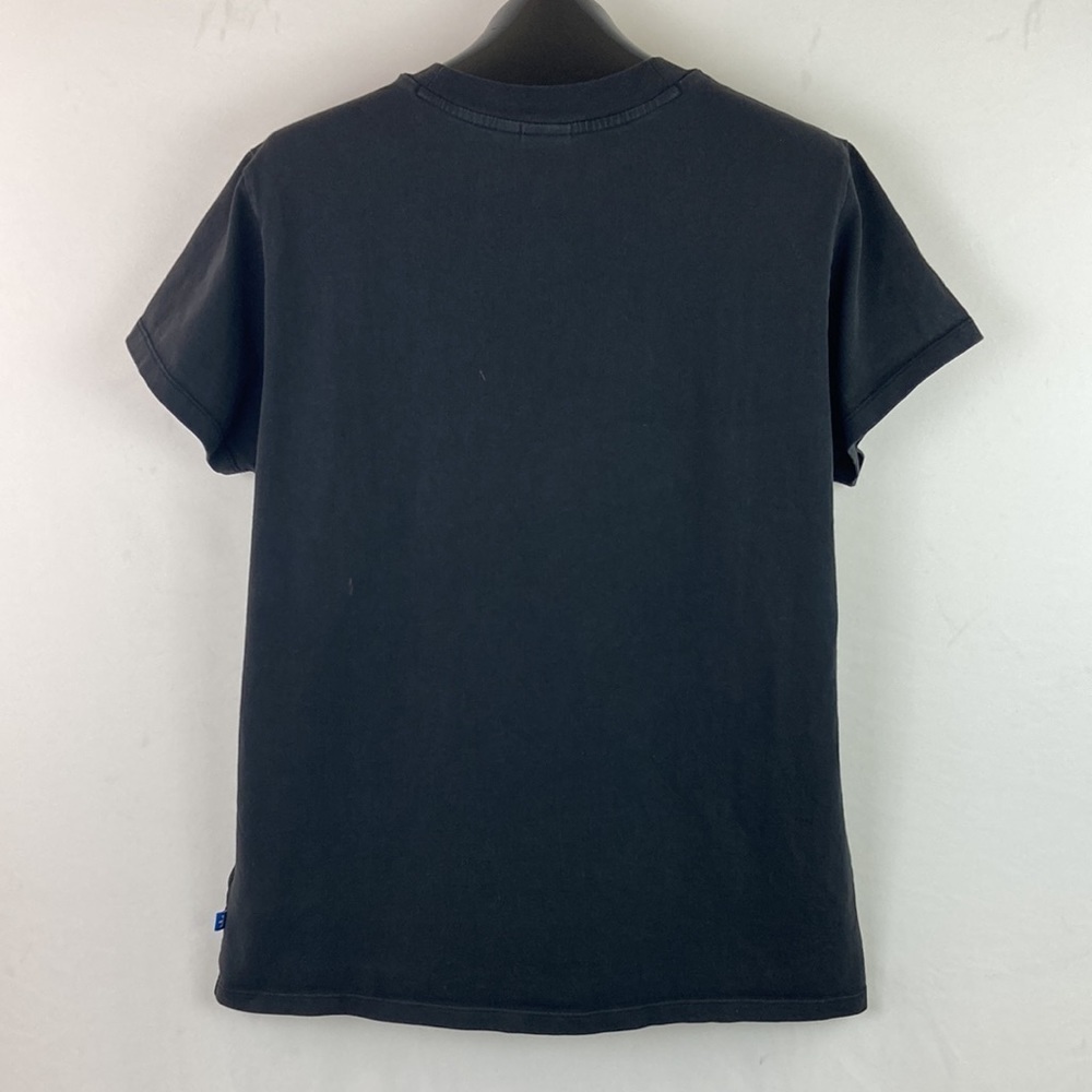 ADIDAS Original Trefoil T-shirt Gold On Black - Picture 3 of 12